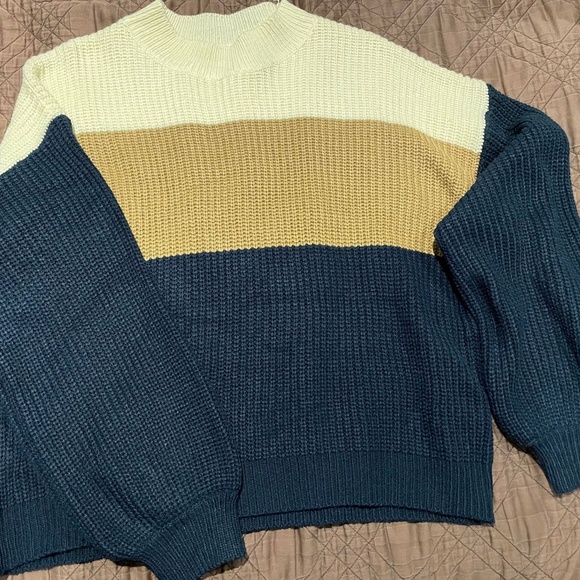 Oversized stripped sweater - Picture 2 of 2